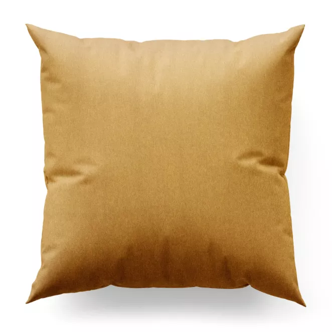 Poszewka na wymiar złota z tkaniny strukturalnej z delikatnym połyskiem