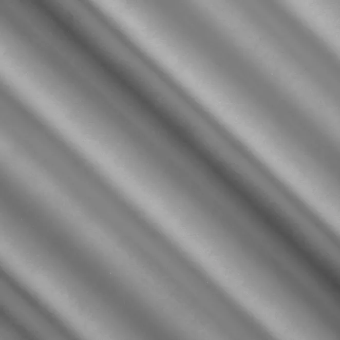E109/7 Zasłona szyta na taśmie 5 cm srebrna z gładkiego, matowego welwetu