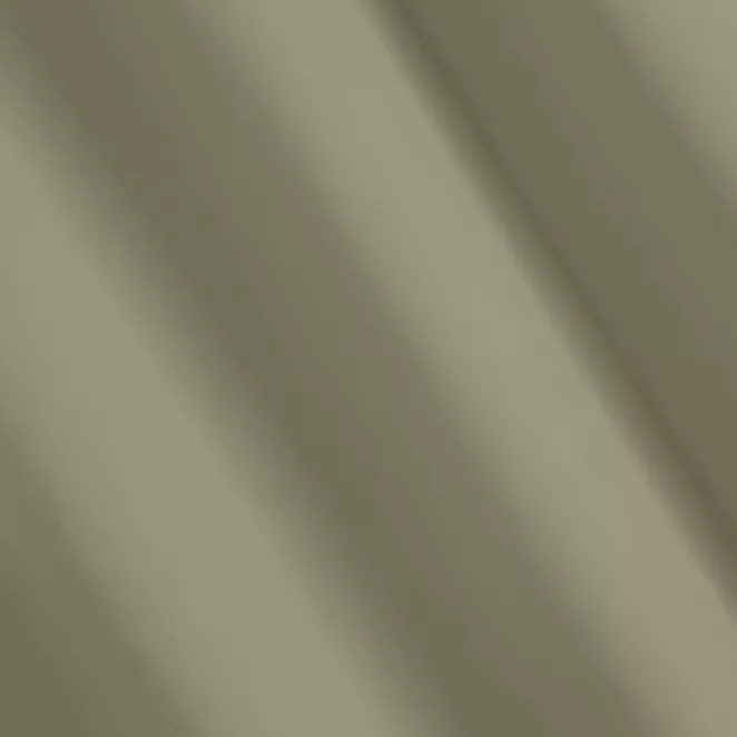 P242/2 Zasłona szyta na taśmie 5 cm jasnobeżowa z gładkiej zaciemniającej tkaniny typu dimout