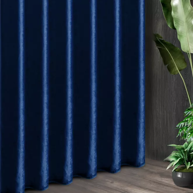 Tkanina zasłonowa SIBEL  miękki i delikatny welwet z delikatnym połyskiem