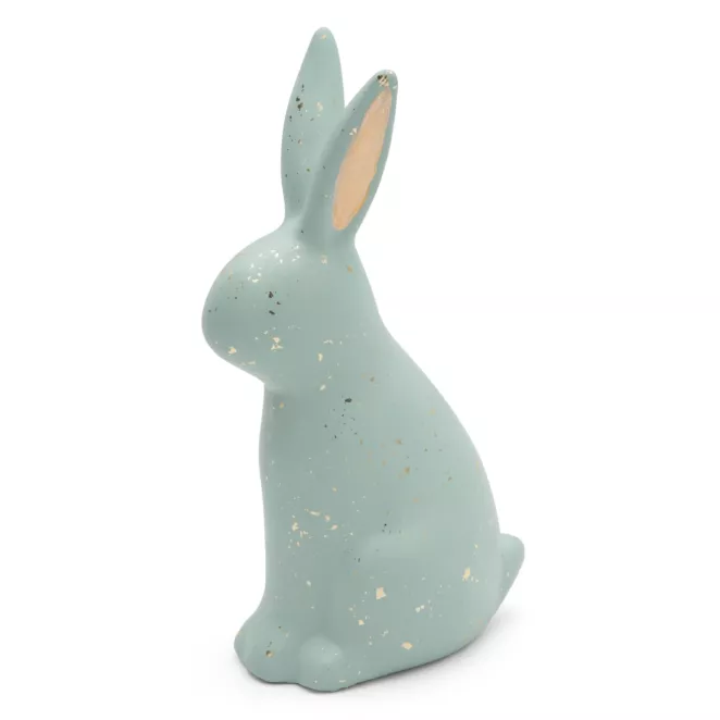 Figurka wielkanocna ZAJĄCZEK z lśniącymi drobinkami