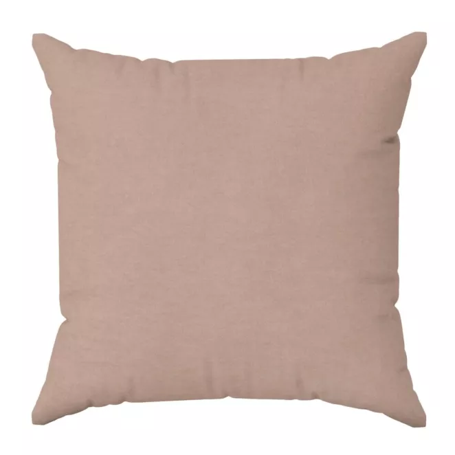 Poszewka szyta DORA - HIT ciemnoróżowa z miękkiej tkaniny o welurowej strukturze