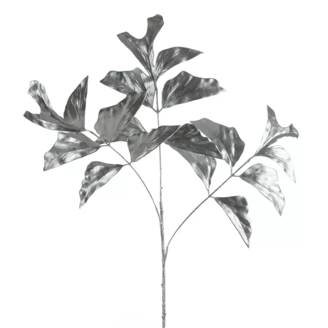 Świąteczna lśniąca gałązka z listeczkami