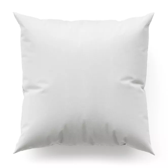 Poszewka szyta jasnoszara z miękkiej tkaniny w drobny wzór jodełkowy