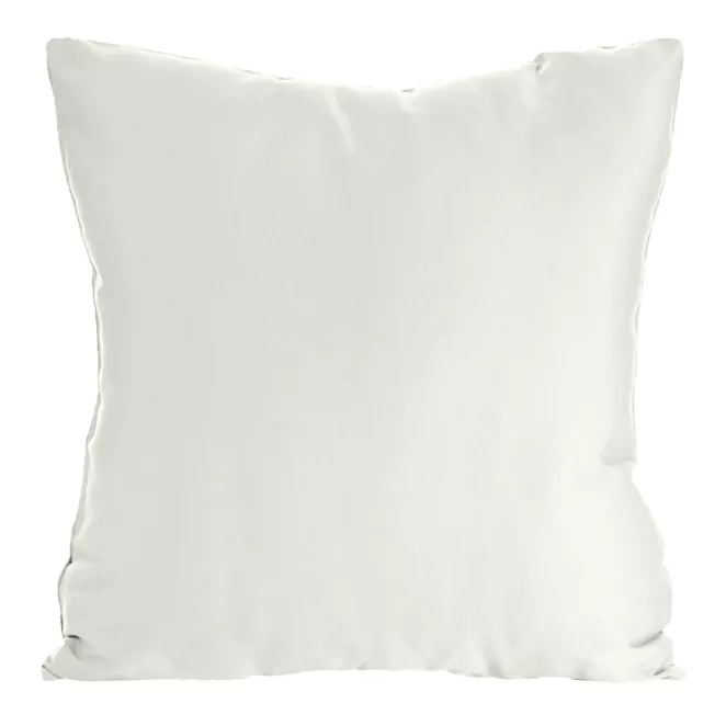 Poszewka na poduszkę 40x40 cm z satyny bawełnianej kremowa NOVA