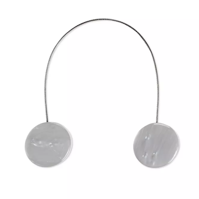 Zestaw 2 sztuk upinaczy do zasłon dekoracyjnych z magnesem