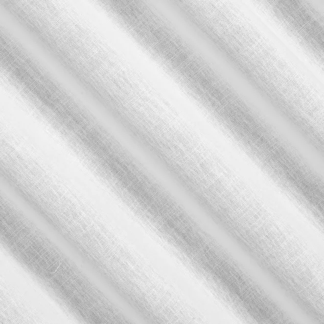 H212/1 Firana szyta na taśmie 5 cm biała o naturalnym, luźnym splocie w stylu eko