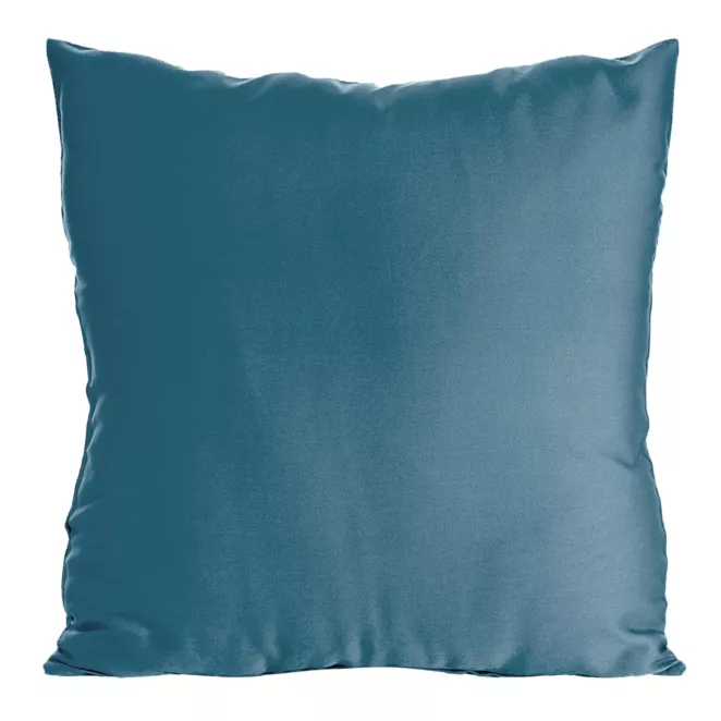 Poszewka na poduszkę 40x40 cm z satyny bawełnianej turkusowa NOVA