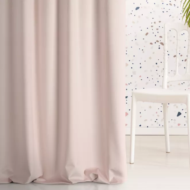 Tkanina zasłonowa, miękka, welwetowa o aksamitnej strukturze