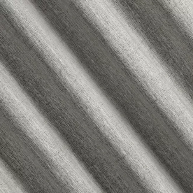 R225/11 Zasłona szyta na taśmie 5 cm ciemnobeżowa z tkaniny o naturalnym splocie z efektem melanżu