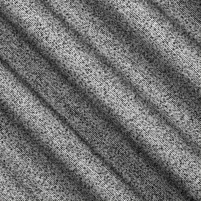 H207/9 Zasłona szyta na taśmie 5 cm grafitowa z tkaniny typu bukla z efektem melanżu