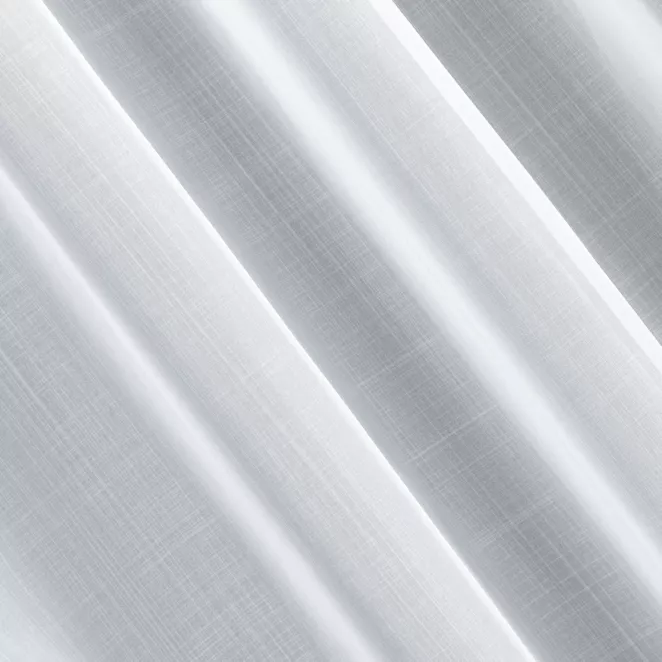 L98/1 Firana szyta na taśmie 5 cm biała foto-katalityczna tkanina, oczyszczająca powietrze z substancji szkodliwych