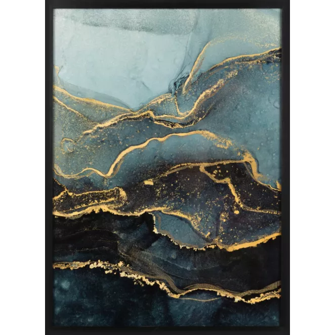 Obraz ABSTRAKCJA  2 w czarnej ramie