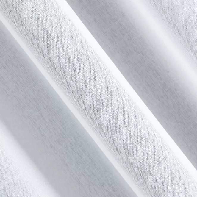 L98/3 Firana szyta na taśmie 5 cm biała foto-katalityczna tkanina, oczyszczająca powietrze z substancji szkodliwych