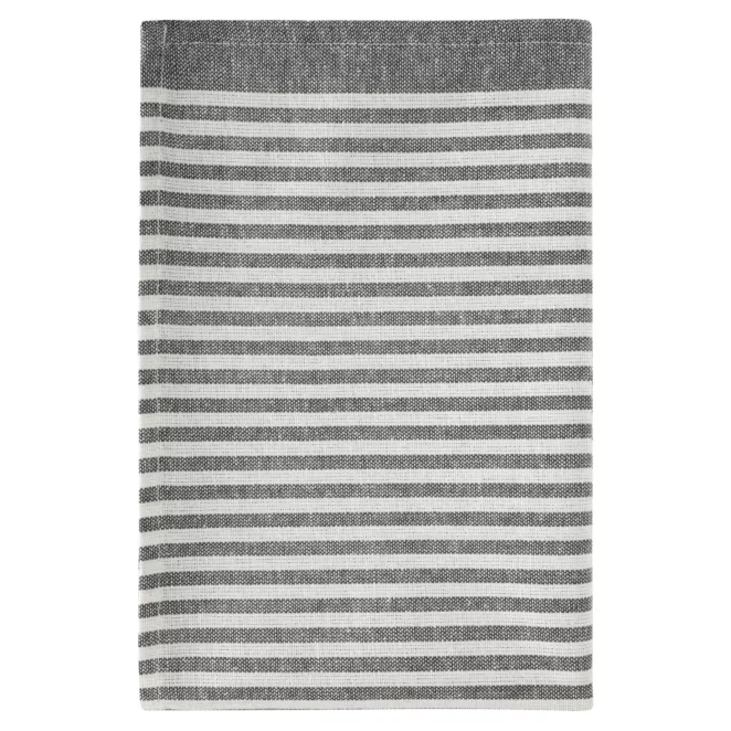 Ściereczka kuchenna 50x70 cm bawełniana kolor stalowy,biały 200 g/m2 OLIVIA