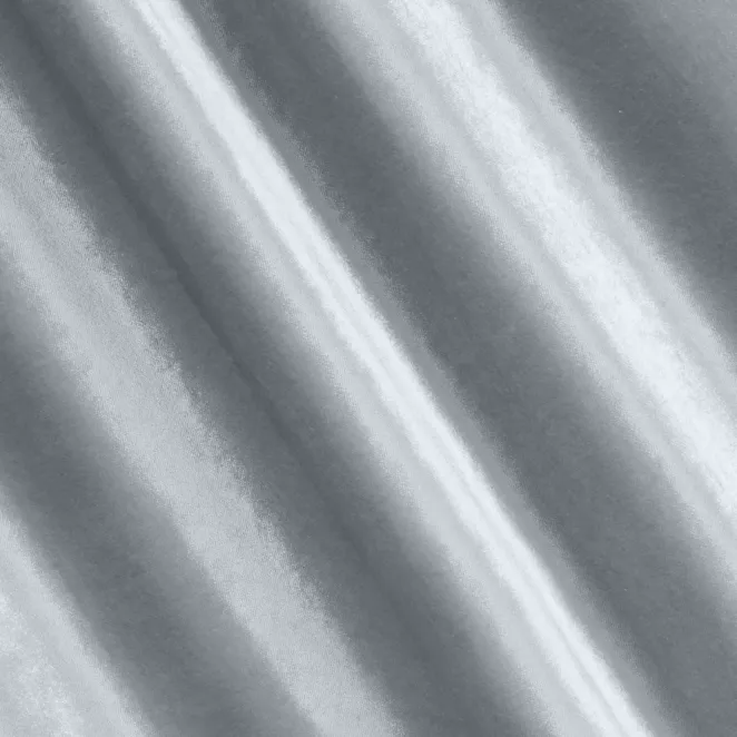 M137/2 Zasłona szyta na taśmie 5 cm SAFARI szara z miękkiej welwetowej tkaniny z połyskiem