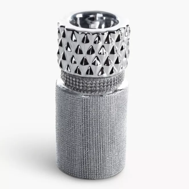 Świecznik dekoracyjny SOLEN z dodatkiem cyrkoni