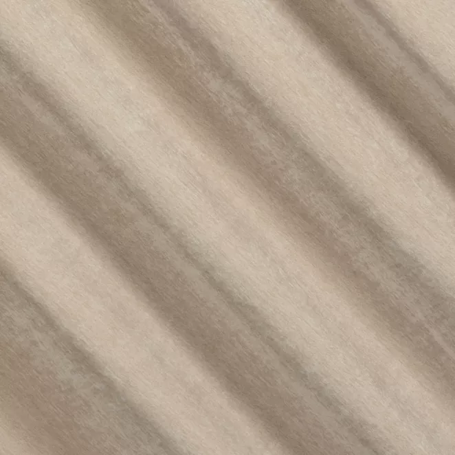 L194/3 Zasłona szyta na taśmie 5 cm jasnobeżowa z miękkiej w dotyku tkaniny szenilowej