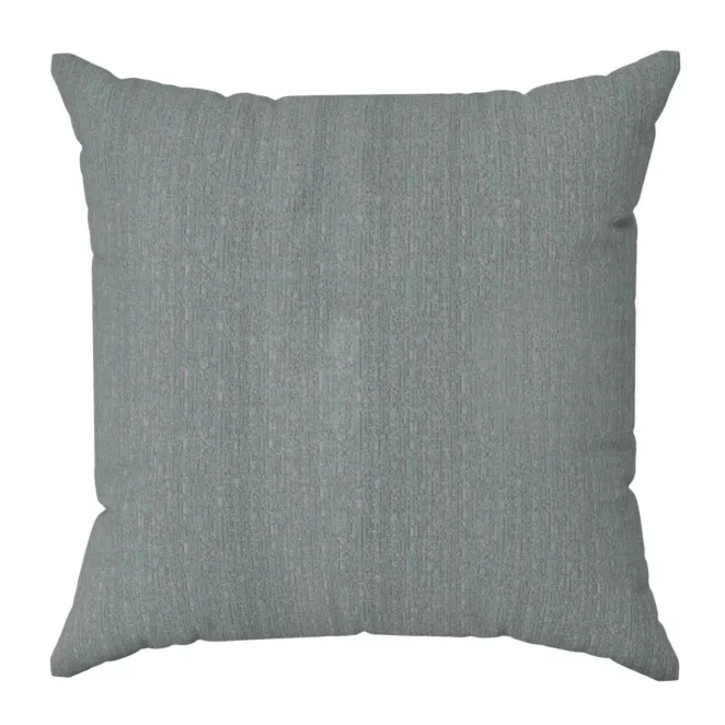 Poszewka szyta popielato miętowa z eleganckiej tkaniny w nieregularny drobny wzór