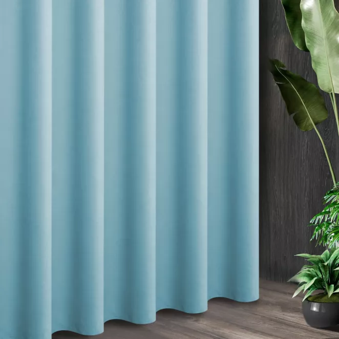 Tkanina zasłonowa ADORE gładka i miękka w dotyku o welurowej strukturze