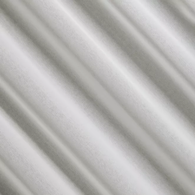 R223/8 Firana szyta na taśmie 5 cm kremowa z delikatnej w dotyku etaminy, wykończonej obciążnikiem