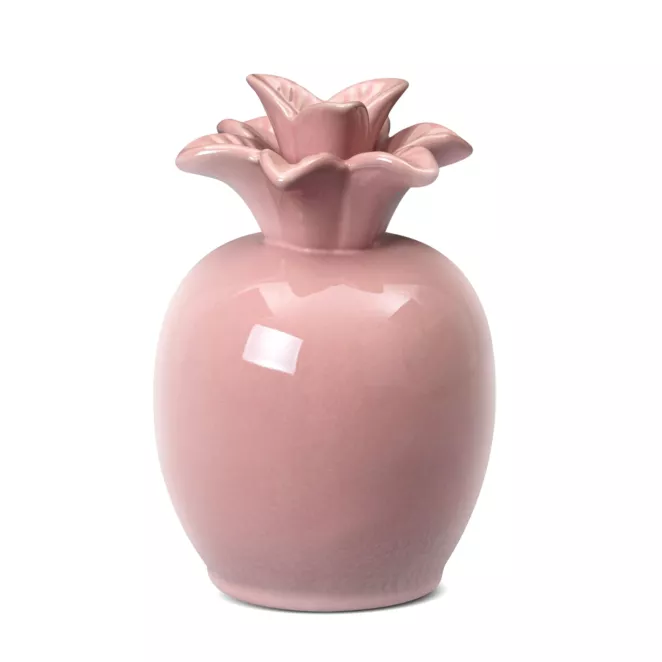 Ananas - figurka ceramiczna SIMONA z perłowym połyskiem