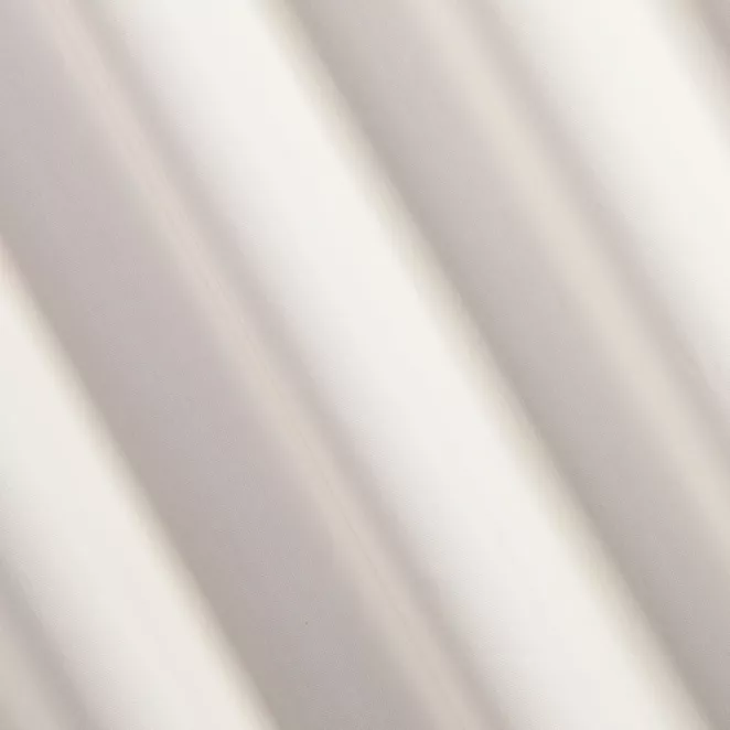 R160/4 Firana szyta na taśmie 5 cm LUMIERE jasnobeżowa Z MATOWEJ, MIĘKKIEJ TKANINY O GĘSTYM SPLOCIE