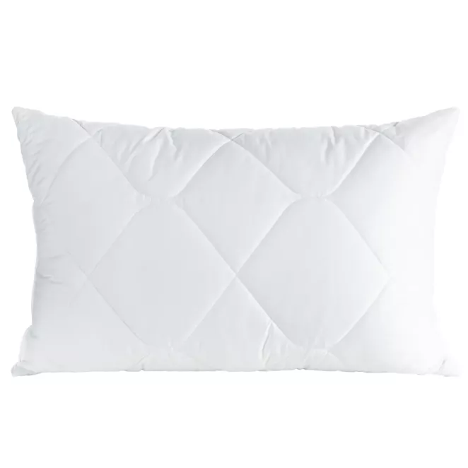 Poduszka 50 x 70 cm biała o właściwościach antyalergicznych SILVER