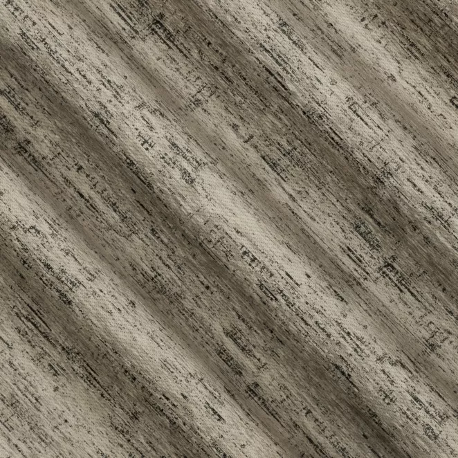 E29/2 Zasłona szyta na taśmie 5 cm beżowo grafitowa z miękkiej, szenilowej tkaniny w prążki Italissima Eva Minge