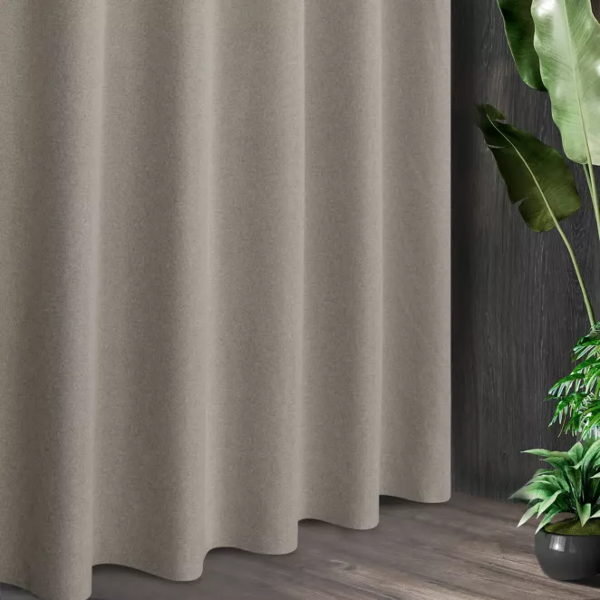 Tkanina zasłonowa zaciemniająca typu blackout, półmatowa