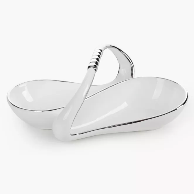 Patera dekoracyjna w kształcie łezki z uchwytem OTIS