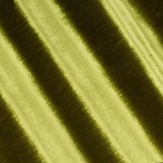 L102/3 Zasłona szyta na taśmie 5 cm SAFARI 1 oliwkowa z miękkiej welwetowej tkaniny z połyskiem i poziomym prążkiem