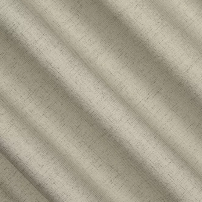 M213/3 Zasłona szyta na taśmie 5 cm jasnobeżowa z tkaniny w stylu eko o naturalnym splocie