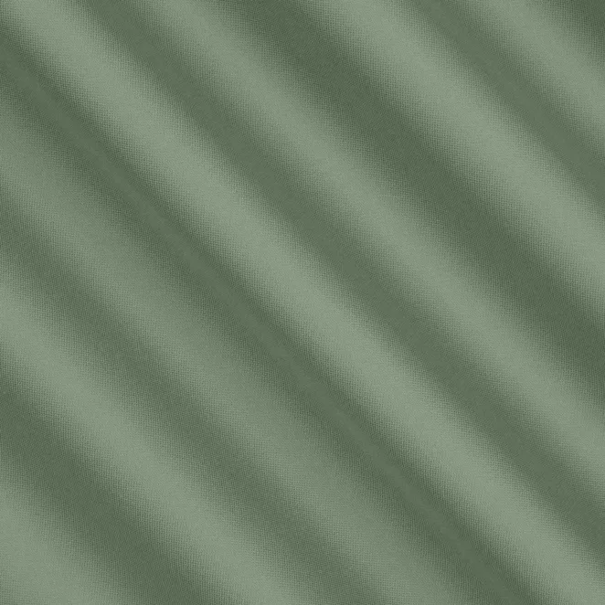 L153/2 Zasłona szyta na taśmie 5 cm miętowa z miękkiej tkaniny w drobny wzór jodełkowy