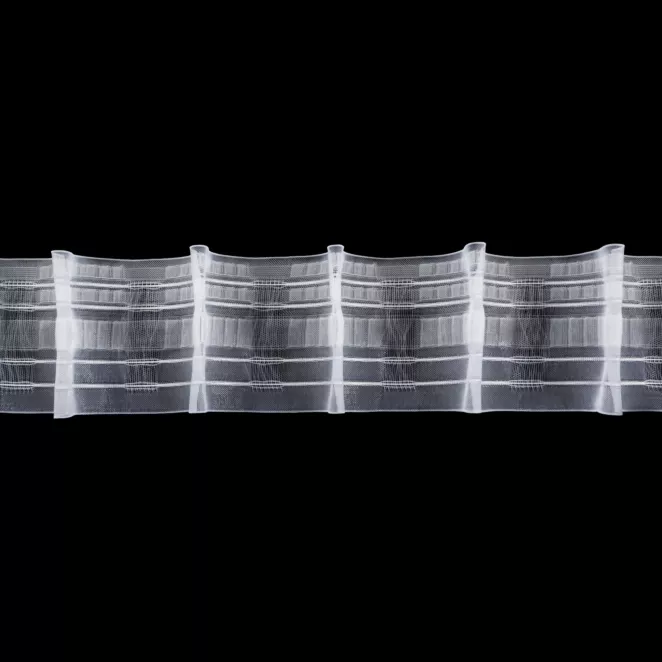 Taśma marszcząca tunelowa OŁÓWEK do firan i zasłon, szerokość 100 mm