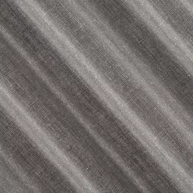 P244/5 Zasłona szyta na taśmie 5 cm popielata z tkaniny melanżowej przetykanej błyszczącą nicią