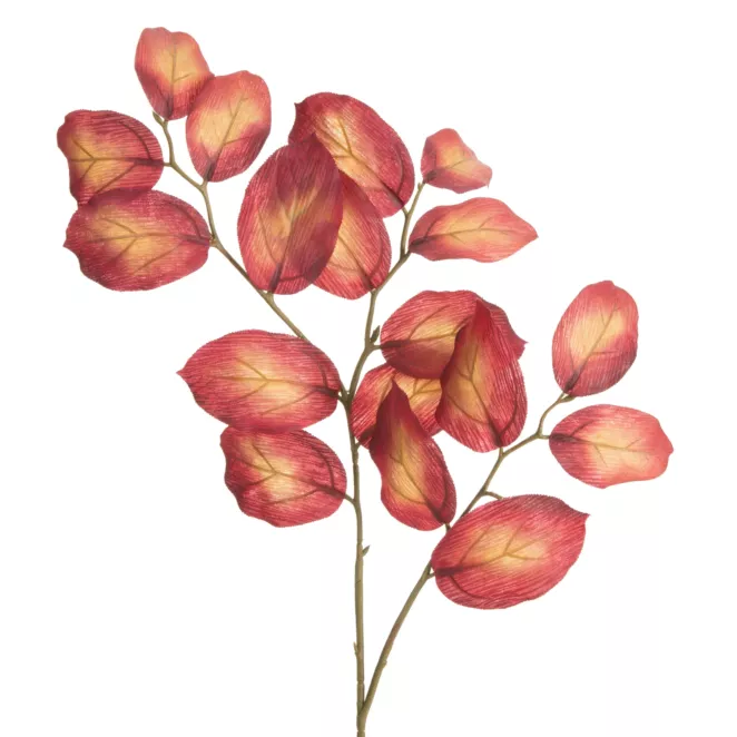 Gałązka sztuczna o ozdobnych liściach