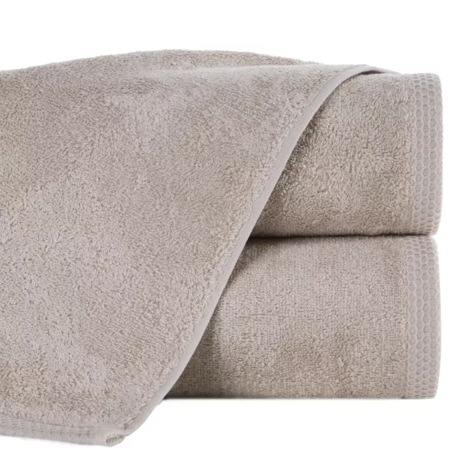Ręcznik do rąk 30x50 cm bawełniany kolor beżowy 500 g/m2 HARMONY