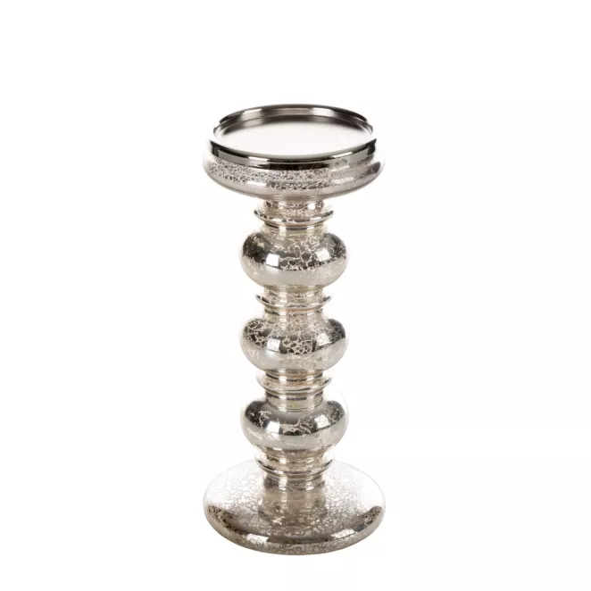 Świecznik dekoracyjny z wbudowanymi światełkami LED