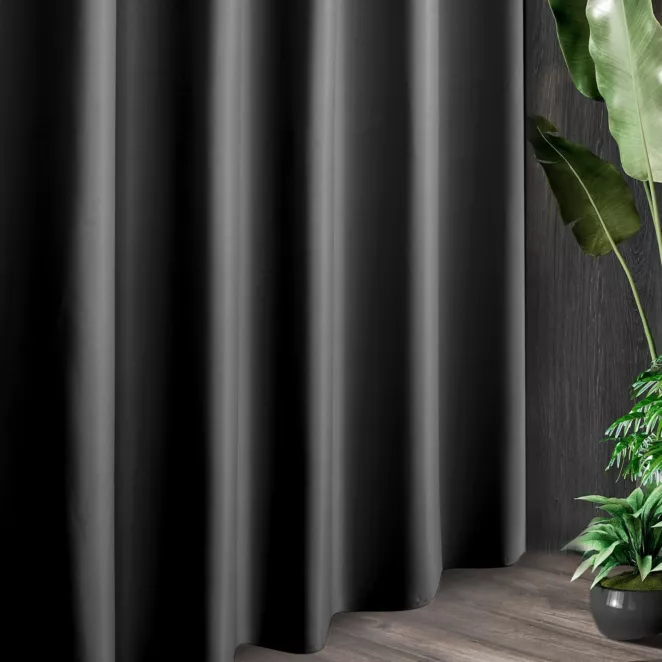 Tkanina zasłonowa zaciemniająca typu blackout, półmatowa