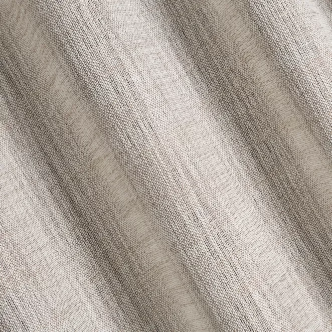 H185/1 Zasłona szyta na taśmie 5 cm FELICITY beżowa o naturalnym splocie w melanżowych odcieniach