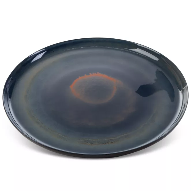 Patera EVA ze szkła artystycznego z subtelnym cieniowaniem, styl boho