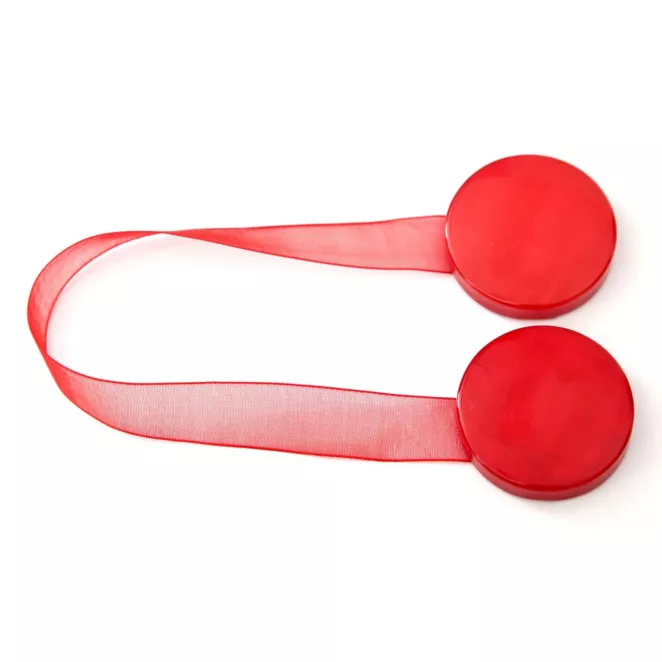 Upinacz dekoracyjny do firan i zasłon z magnesem