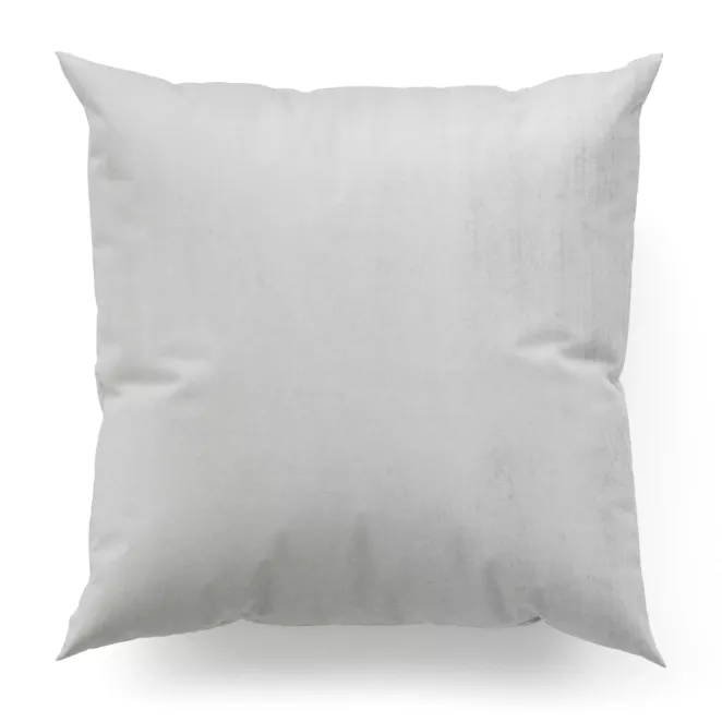 Poszewka szyta ciemnosrebrna z miękkiej tkaniny welwetowej