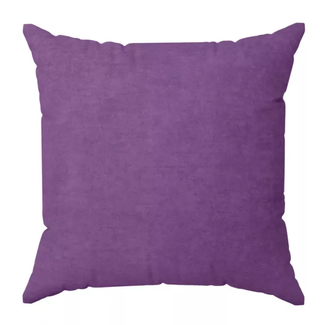 Poszewka na wymiar DORA - HIT fioletowa z miękkiej tkaniny o welurowej strukturze