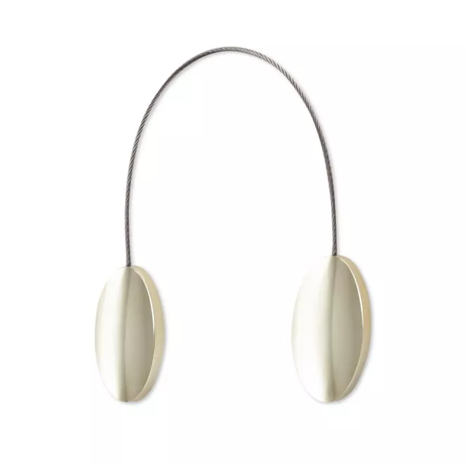 Zestaw 2 sztuk upinaczy do zasłon dekoracyjnych z magnesem