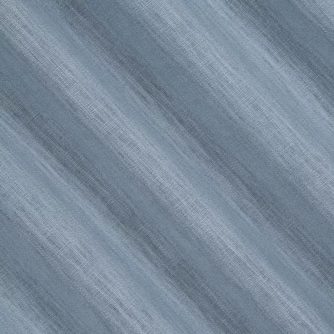 E41/8 Zasłona szyta na taśmie 5 cm niebieska o naturalnym, luźnym splocie w stylu eko
