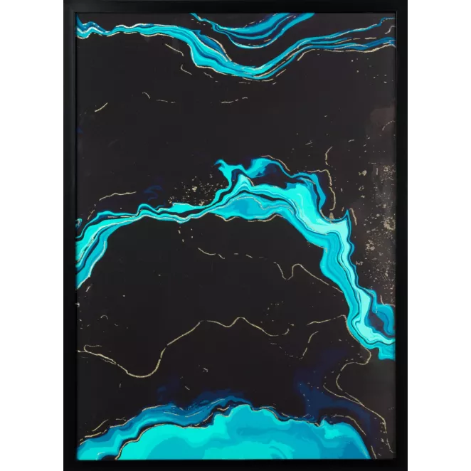 Obraz ABSTRAKCJA  1 w czarnej ramie