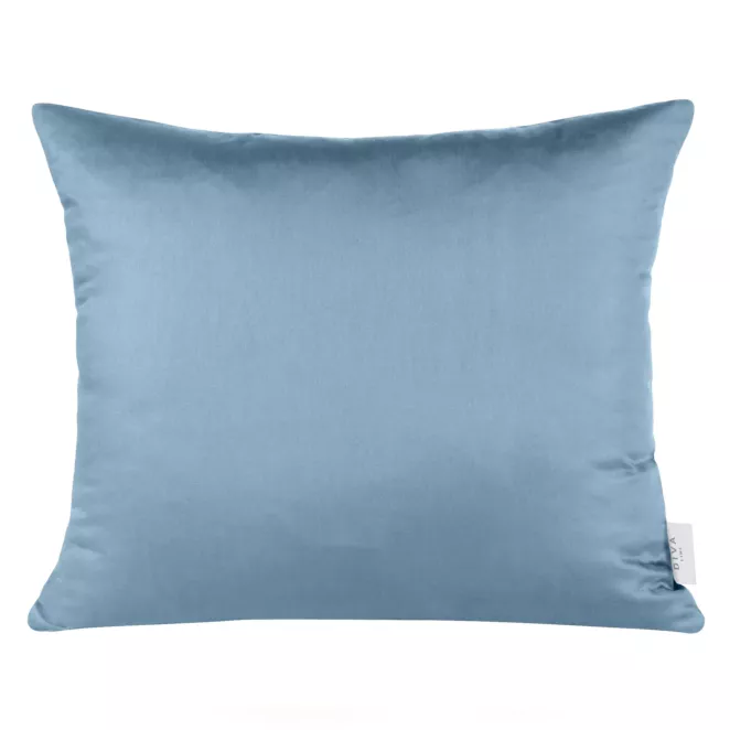 Poszewka na poduszkę 50x70 cm z satyny bawełnianej ciemnoniebieska DINA