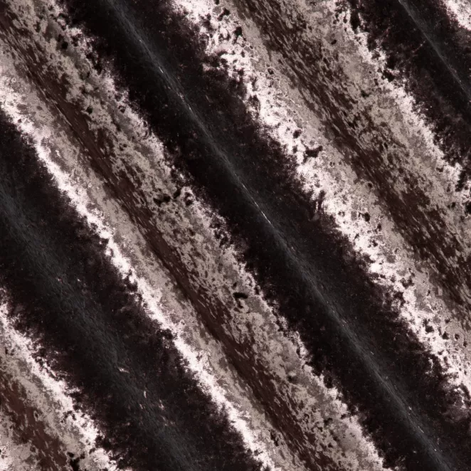 R189/5 Zasłona szyta na taśmie 5 cm brązowa z miękkiej tkaniny welwetowej z efektem kreszowania